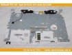 Toshiba Satellite L50-B00R (PSKT8A-00R00C) Keyboard Palmrest A000296410 Original with touchpad 